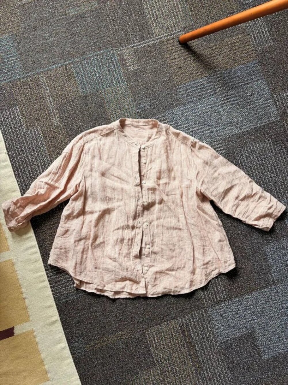 Muji quarter sleeve blouse